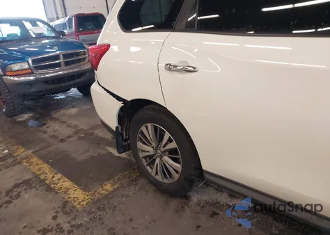2018 Nissan Pathfinder Sv z USA, uszkodzony, nr VIN 5N1DR2MN8JC622236